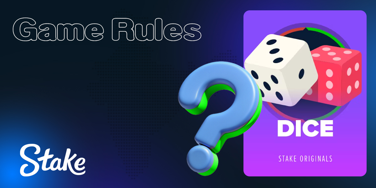 Rules of the game Dice online at Stake India Casino