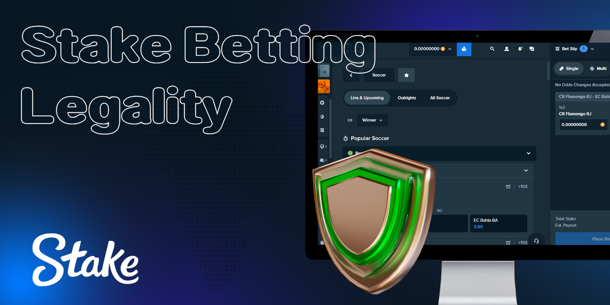 Legality and safety of online bookmaker Stake India