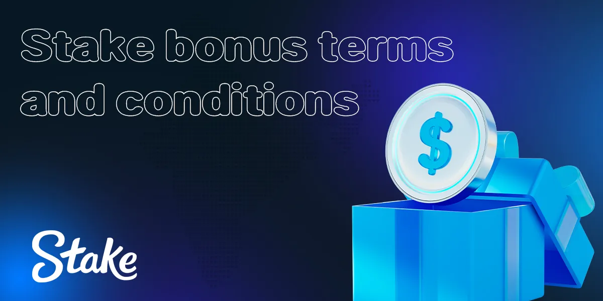 Terms and conditions for using bonus codes at Stake