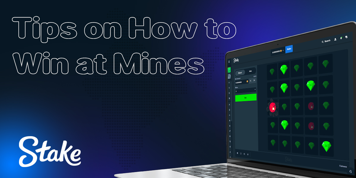 Useful tips for a successful game of Mines at Stake casino