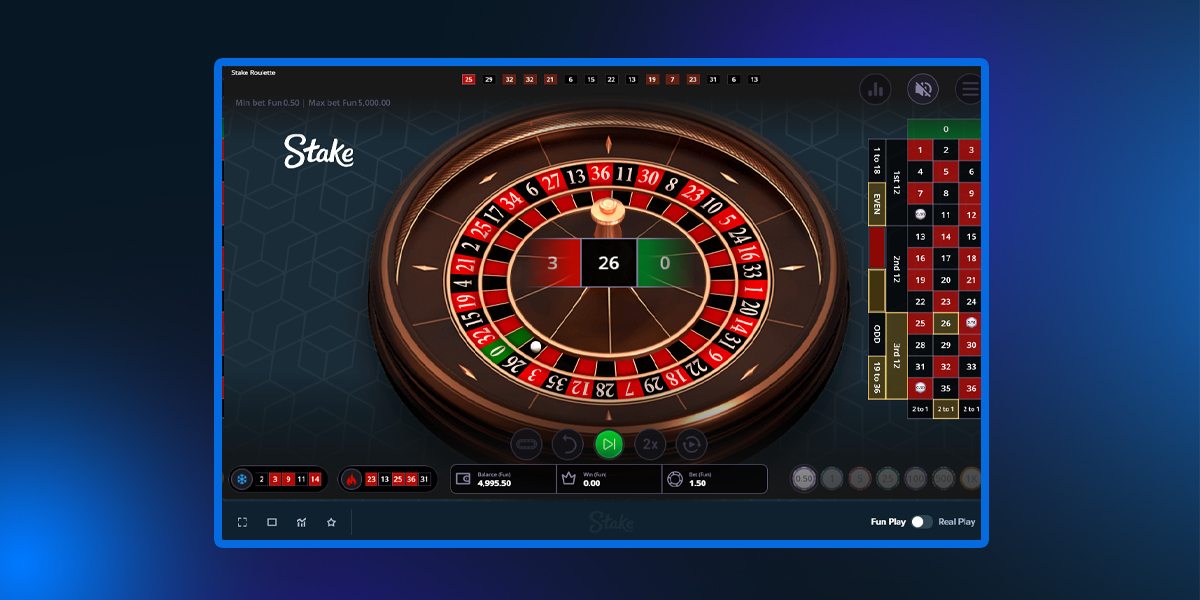 roulette result