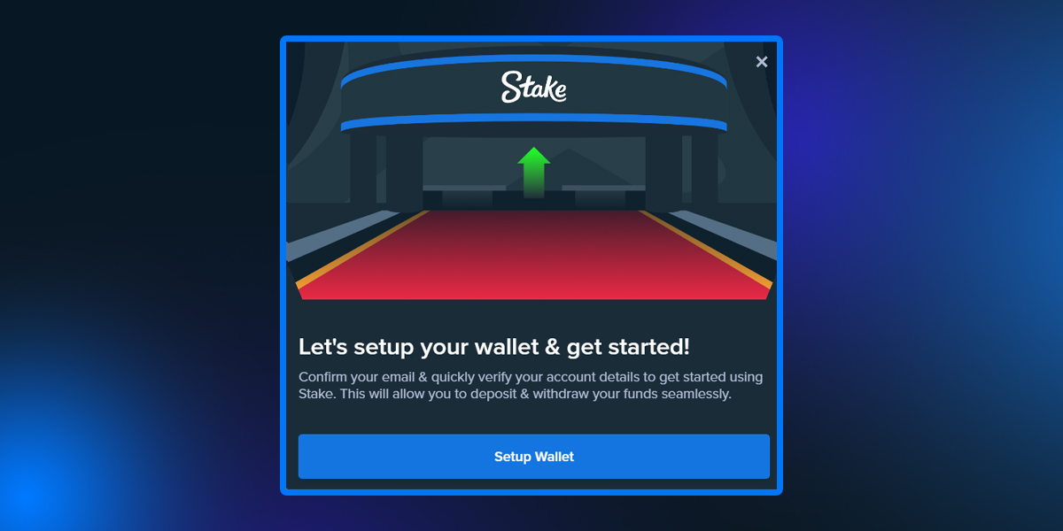 stake casino registration step 4